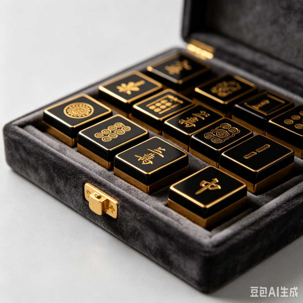 custom engraved mahjong set